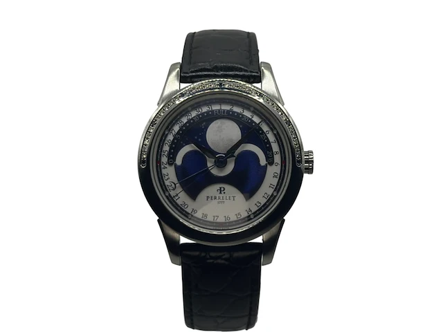 Horloge, perrelet, a1040/1, staal, 2005-2010 - afbeelding 1 van  9