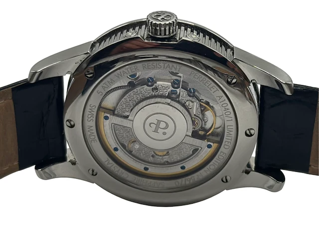 Horloge, perrelet, a1040/1, staal, 2005-2010 - afbeelding 7 van  9