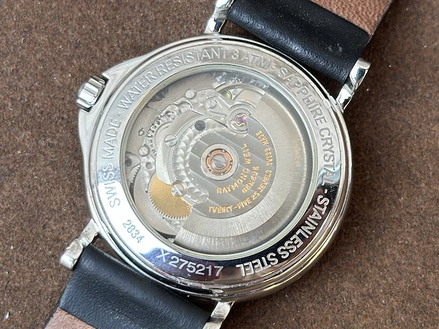 Horloge, raymond weil, tradition, staal - afbeelding 8 van  9