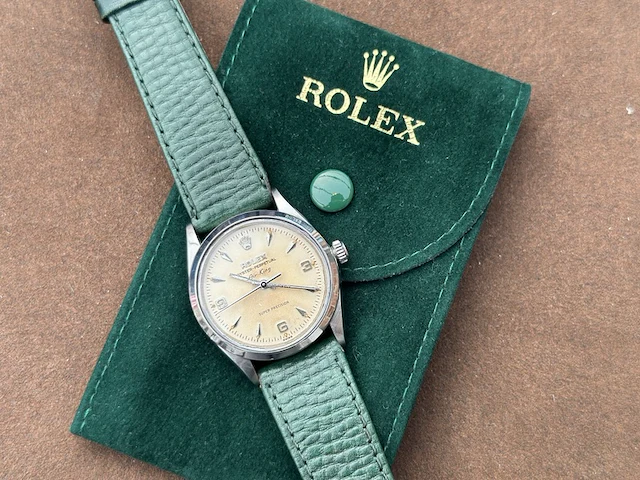 Horloge rolex, airking 5500, staal, 1961 - afbeelding 1 van  11
