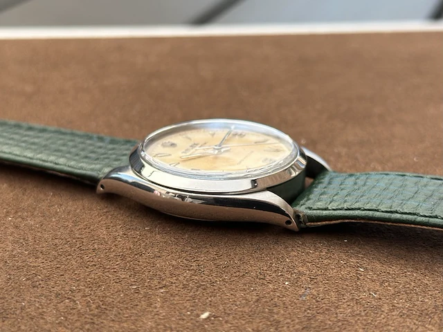 Horloge rolex, airking 5500, staal, 1961 - afbeelding 8 van  11