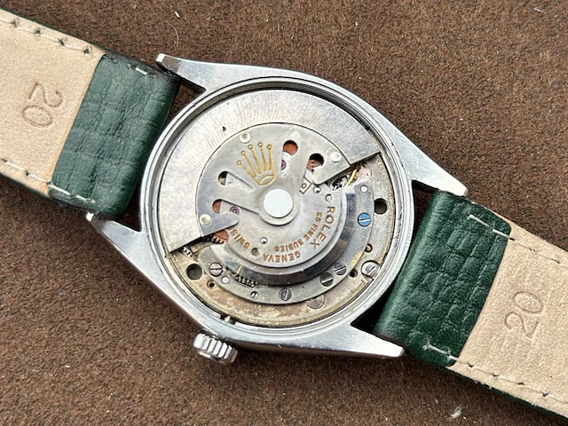 Horloge rolex, airking 5500, staal, 1961 - afbeelding 11 van  11