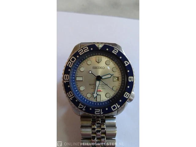 Horloge seiko, diver , marine master, bouwjaar july 1991 - afbeelding 2 van  10