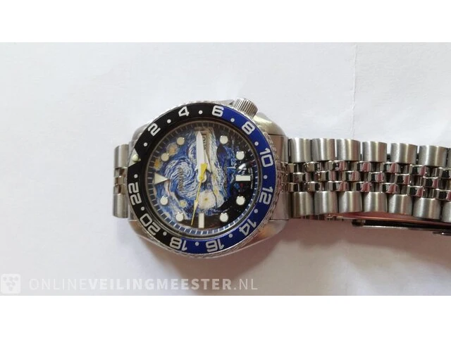 Horloge seiko, diver , starry night., bouwjaar june 1986 - afbeelding 5 van  13