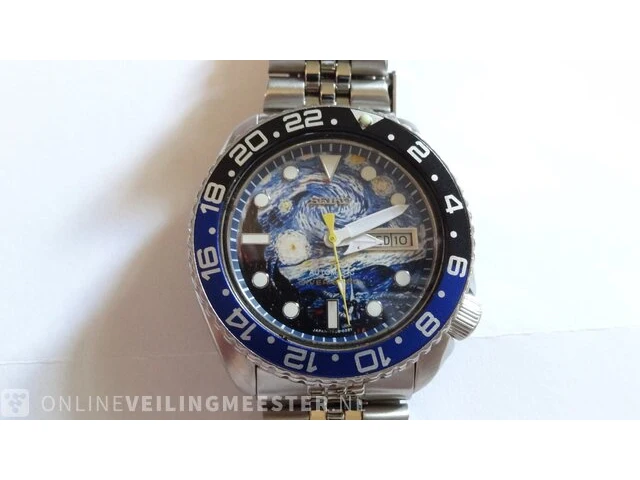 Horloge seiko, diver , starry night., bouwjaar june 1986 - afbeelding 6 van  13