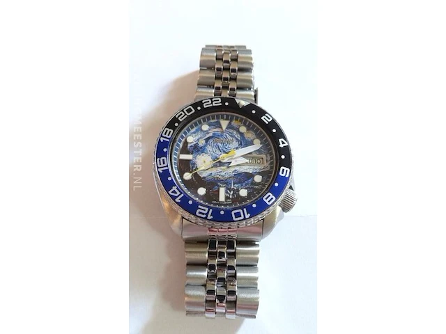 Horloge seiko, diver , starry night., bouwjaar june 1986 - afbeelding 7 van  13