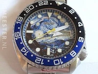 Horloge seiko, diver , starry night., bouwjaar june 1986 - afbeelding 7 van  13