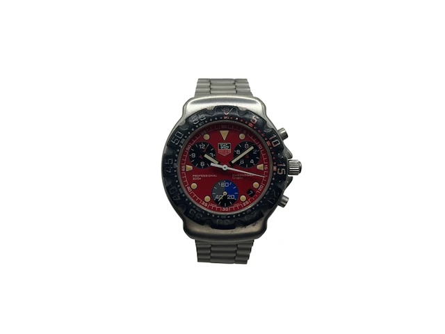 Horloge, tag heuer formula 1, ca1215, staal, 1990-2000 - afbeelding 1 van  8