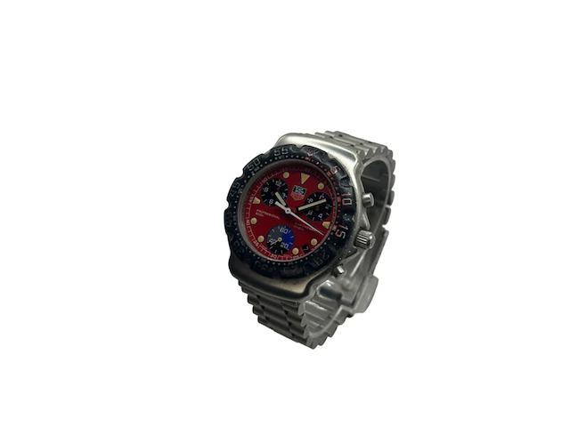 Horloge, tag heuer formula 1, ca1215, staal, 1990-2000 - afbeelding 3 van  8