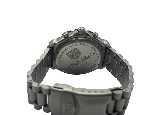 Horloge, tag heuer formula 1, ca1215, staal, 1990-2000 - afbeelding 5 van  8
