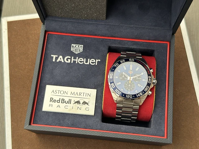 Horloge, tag heuer, formula 1, staal, 2020 - afbeelding 1 van  9