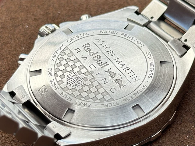 Horloge, tag heuer, formula 1, staal, 2020 - afbeelding 7 van  9
