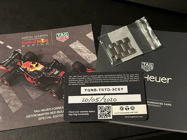 Horloge, tag heuer, formula 1, staal, 2020 - afbeelding 8 van  9