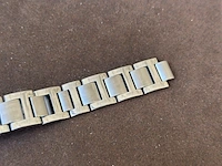 Horlogeband, cartier, staal - afbeelding 2 van  5
