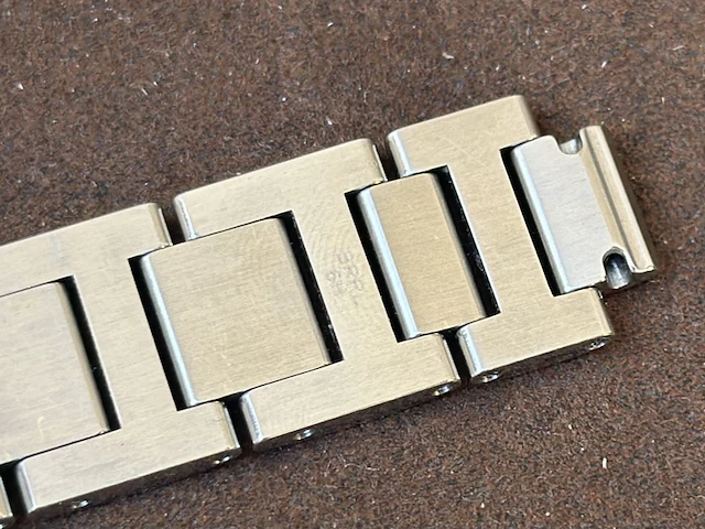 Horlogeband, cartier, staal - afbeelding 5 van  5