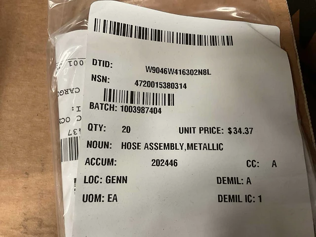 Hose assembly (16x) - afbeelding 4 van  4