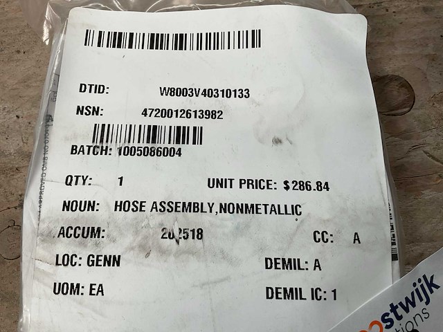 Hose assembly - afbeelding 3 van  3
