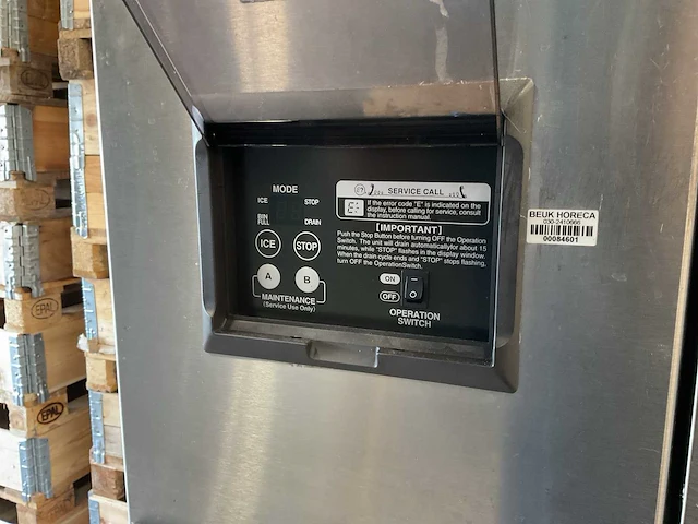 Hoshizaki fm-150ke schilferijsmachine - afbeelding 2 van  6