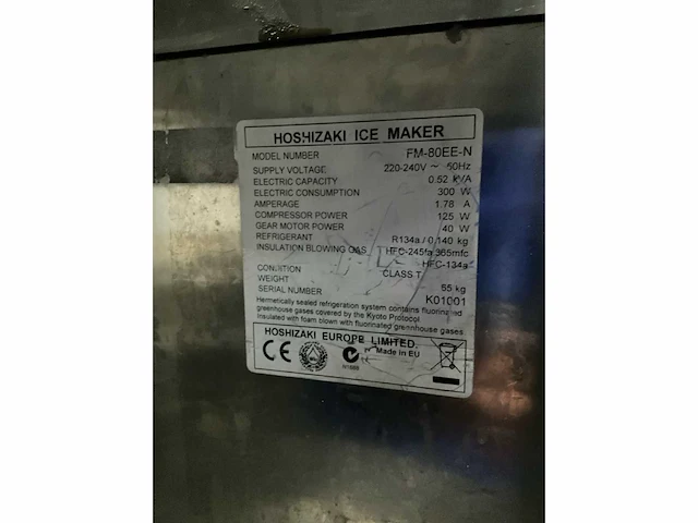 Hoshizaki fm-80ee-n crushed ijsmachine - afbeelding 7 van  7