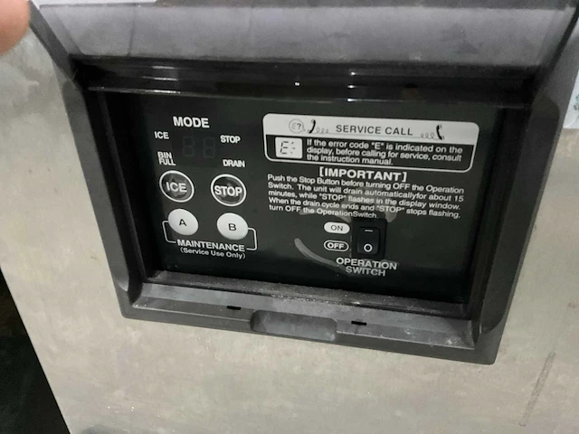 Hoshizaki fm-80ke-n crushed ice machine - afbeelding 7 van  9
