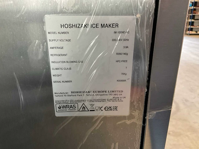 Hoshizaki im-100ne-hc ijsblokjesmachine - afbeelding 4 van  6