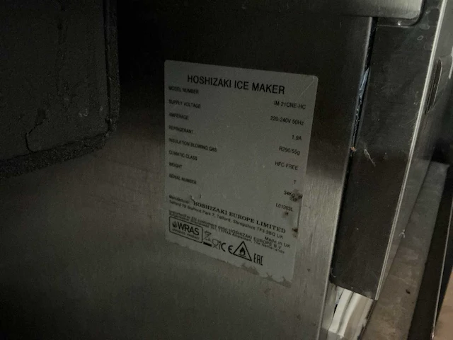 Hoshizaki im-21cne-hc ijsblokjesmachine - afbeelding 5 van  5