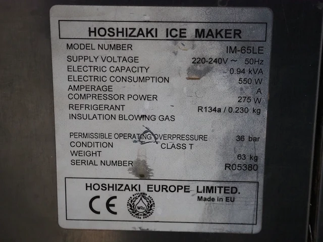 Hoshizaki - afbeelding 7 van  7