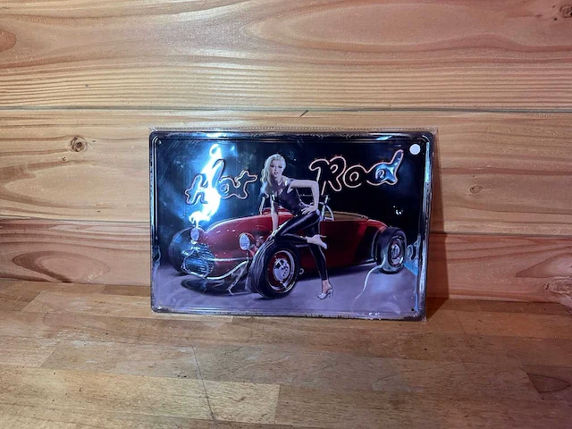 Hot rod - mancave decoratie - afbeelding 1 van  1