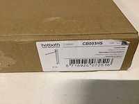 Hotbath - cobber cb003hs - wastafelmengkraan 1-hendel recht 28,6 cm. - afbeelding 2 van  3