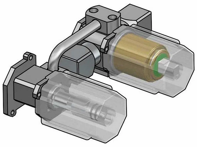 Hotbath - cobber hbcb006 - inbouwdeel voor cb006 1-hendel inbouw wastafelkraan met achterplaat - afbeelding 1 van  4