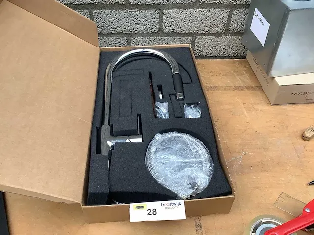 Hotbath - fkm12cr - keukenkraan met vaatdouche - afbeelding 2 van  3