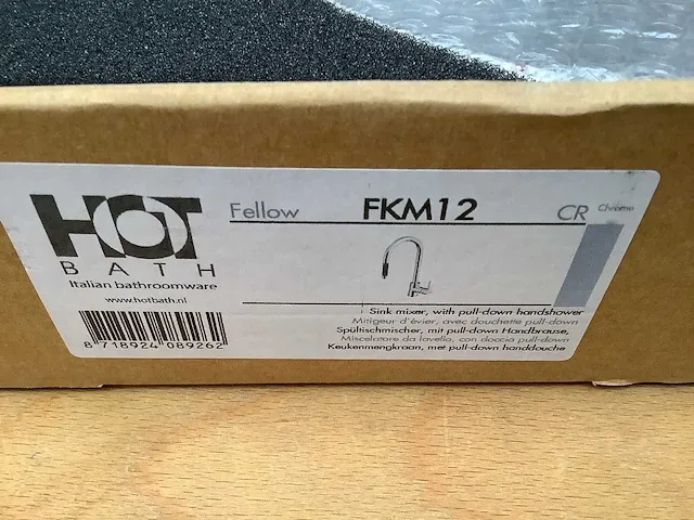 Hotbath - fkm12cr - keukenkraan met vaatdouche - afbeelding 3 van  3