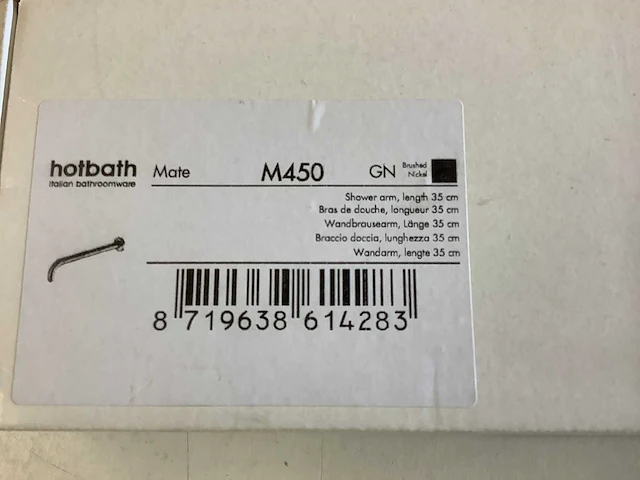 Hotbath - m450 - 2x warmdouche arm - afbeelding 3 van  3