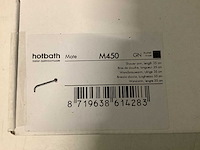 Hotbath - m450 - wandarm 35 cm voor een regendouche. (2x) - afbeelding 3 van  3