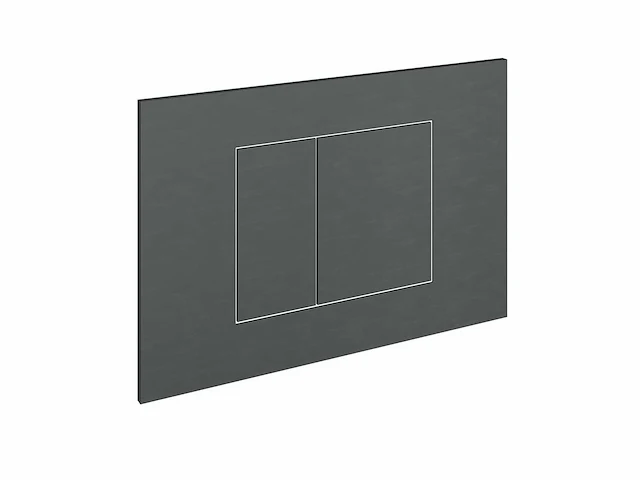 Hotbath gal bedieningspaneel geschikt voor geberit up320 bgp pvd geborsteld gunmetal pvd - afbeelding 1 van  1