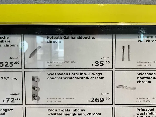 Hotbath gal thermostatische badkraan - afbeelding 6 van  7