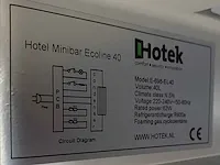Hotek - hotel minibar ecoline 40 - afbeelding 7 van  8