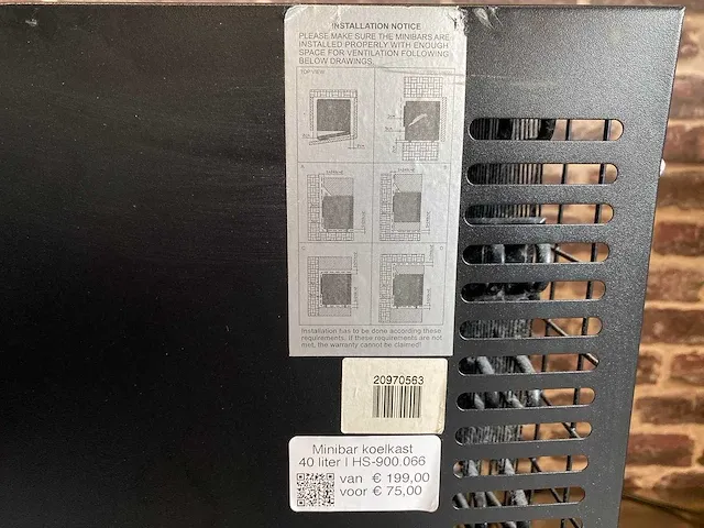 Hotek - hotel minibar ecoline 40 - afbeelding 8 van  8