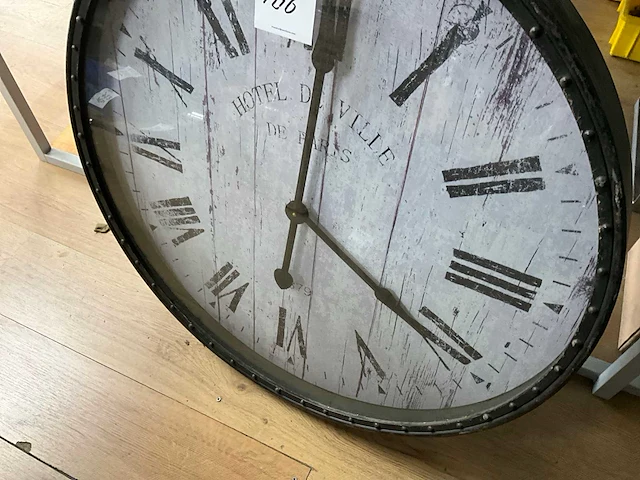 Hotel de ville ø 800 mm wandklok - afbeelding 2 van  3