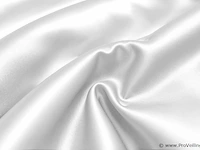 Hotel dekbed overtrek satijn glossy white200 x 220cm - afbeelding 5 van  5