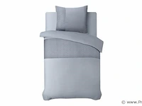 Hotel dekbed overtrek valencia sand 140 x 220cm - afbeelding 1 van  3