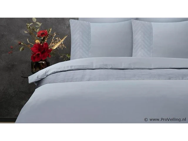 Hotel dekbed overtrek valencia sand 140 x 220cm - afbeelding 2 van  3