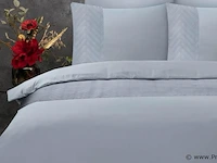 Hotel dekbed overtrek valencia sand 140 x 220cm - afbeelding 2 van  3