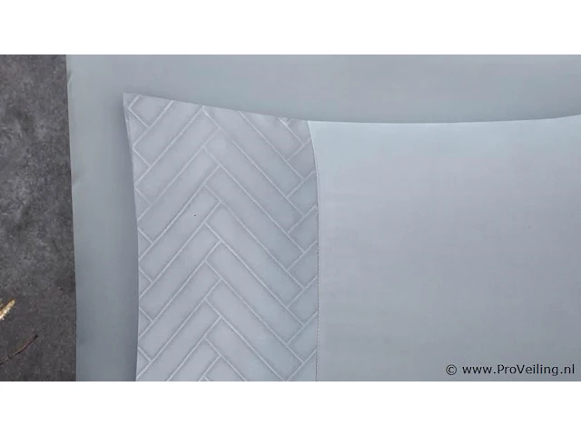 Hotel dekbed overtrek valencia sand 140 x 220cm - afbeelding 3 van  3
