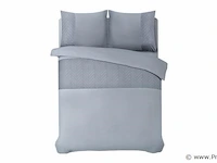 Hotel dekbed overtrek valencia sand 240 x 220cm - afbeelding 1 van  3