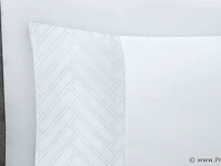 Hotel dekbed overtrek valencia wit 240 x 220cm - afbeelding 3 van  3