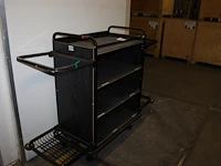Hotelcaddie albatros. afmeting 170 x 50 x 130 cm. - afbeelding 1 van  2