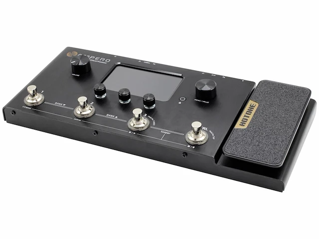 Hotone mp100 ampero series multieffectpedaal zwart - afbeelding 1 van  5