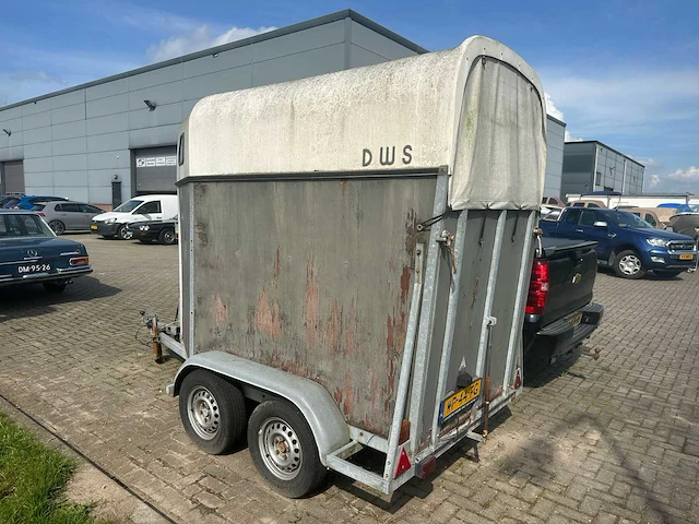 Hotrarijs paardentrailer aanhangwagen - afbeelding 3 van  7