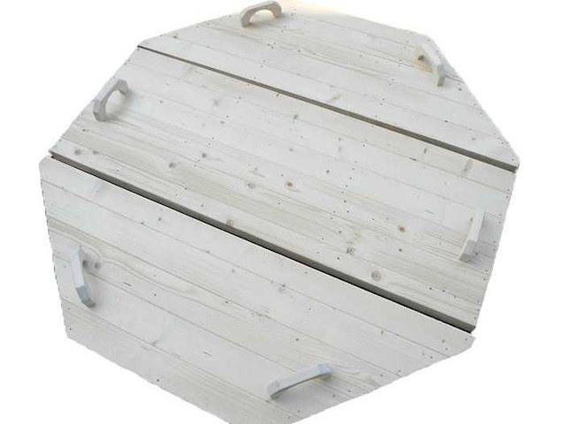 Hottub - vonato - wooden tranquil - houten hottub met kachel - afbeelding 4 van  9